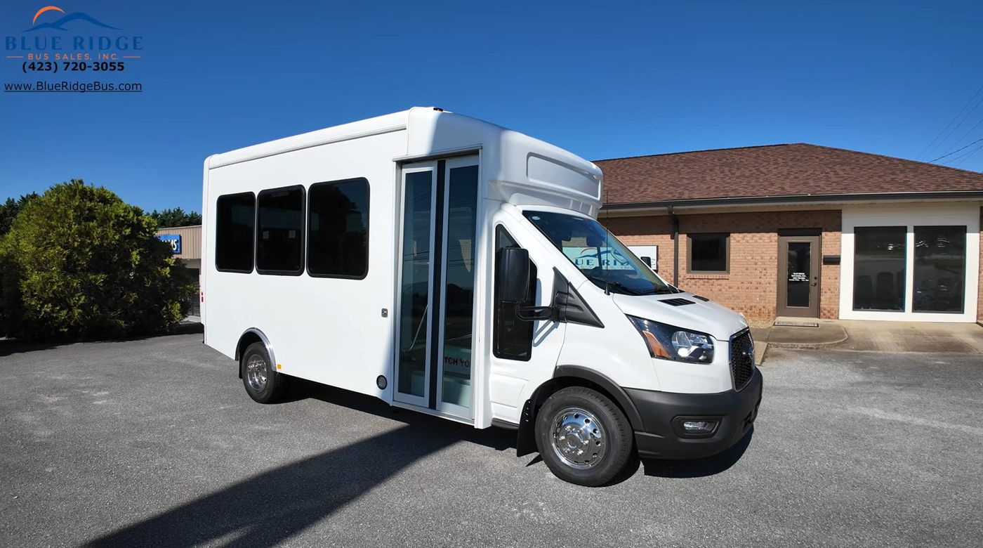 2026 HLE COACH on a 2024 Ford Transit — photo 2